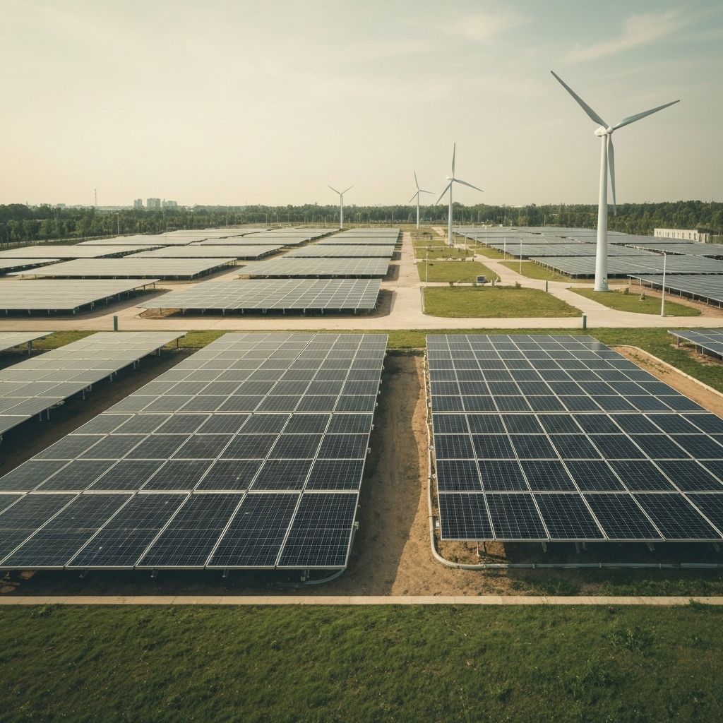 Solar Park Commission Infographic